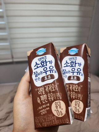 [구매평]덴마크 소화가 잘되는 우유로 만든 초코, 190ml, 24개 — 4.5점을 준 리뷰어가 2025년 2월 올린 사용 사진