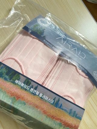 에어에이드 컬러 덴탈 마스크 — 5점을 준 리뷰어가 2021년 8월 올린 사용 사진