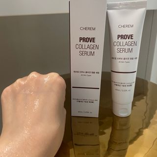 체르엠  프루브 콜라겐 앰플세럼 60ml 1병 — 5점을 준 리뷰어가 2022년 1월 올린 사용 사진