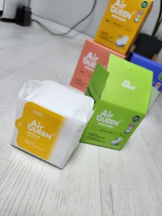 에어퀸 뉴브레스 유기농 생리대 4종 (팬티라이너 20P + 중형 10P + 대형 10P + 오버나이트 8P)_체험단 — 5점을 준 리뷰어가 2024년 5월 올린 사용 사진