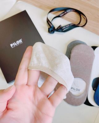 [사이즈가 있는 양말 필로이]남자 덧신 6족 선물 세트_나를 위한 선물or마음을 전하는 선물【 S, M, L, XL】 — 5점을 준 리뷰어가 2022년 6월 올린 사용 사진