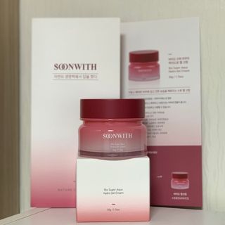 SOONWITH 바이오 수퍼 아쿠아 하이드로 젤 크림 — 3.5점을 준 리뷰어가 2021년 5월 올린 사용 사진