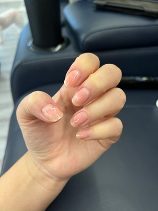 젤리핏 피치리페어 10ml 피치 컬러영양제 효과있는 손톱강화제 — 5점을 준 리뷰어가 2022년 7월 올린 사용 사진