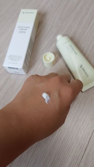 젠바이오 코스메틱스 젠바이오수딩크림]   가려운 피부 & 아토피 원픽 크림 — 5점을 준 리뷰어가 2022년 9월 올린 사용 사진