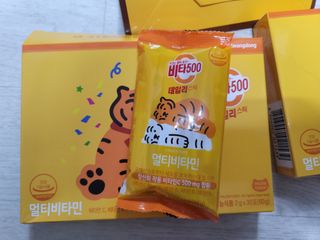 광동생활건강 [광동] 비타 500 데일리 스틱 VB, VC를 함유한 멀티비타민 30포+30포 — 4점을 준 리뷰어가 2022년 8월 올린 사용 사진