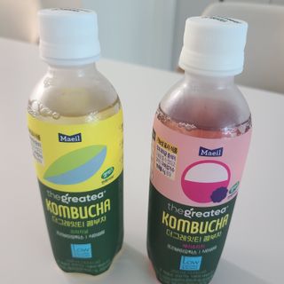 더그레잇티 콤부차 [매일유업] 더그레잇티 44kcal 콤부차 300ml *12개입 (오리지널 6개+베리리치 6개) — 5점을 준 리뷰어가 2023년 7월 올린 사용 사진