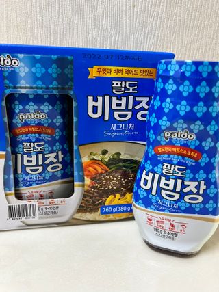 팔도비빔장 시그니처 380g 2개 — 5점을 준 리뷰어가 2022년 2월 올린 사용 사진
