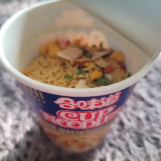 NISSIN 닛신 컵누들  4종 - 씨푸드오리지날, 씨푸드 스파이시, 씨푸드 커리, 씨푸드 XO소스 — 5점을 준 리뷰어가 2023년 1월 올린 사용 사진