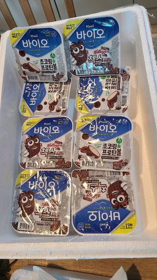매일바이오 토핑요거트 — 5점을 준 리뷰어가 2021년 5월 올린 사용 사진