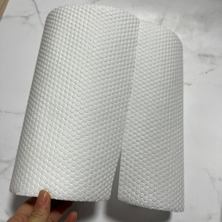 부직포나라 중금속유해물질ZERO 뜯어쓰는 주방 일회용수세미 60매 2매 — 5점을 준 리뷰어가 2022년 12월 올린 사용 사진