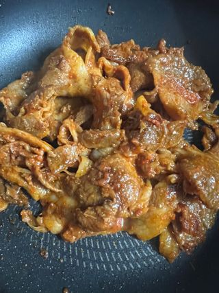 [앤더미트] 더 불맛 북성로 연탄불고기 반반 세트(간장맛 150g,매콤한 맛 150g) — 5점을 준 리뷰어가 2022년 4월 올린 사용 사진