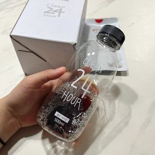 클린24시간 1BOX(5포) + 전용보틀(500ml) — 5점을 준 리뷰어가 2023년 7월 올린 사용 사진