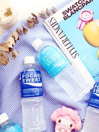 [동아오츠카] 포카리스웨트  500ml PET + 이온워터 500ml PET — 5점을 준 리뷰어가 2025년 6월 올린 사용 사진