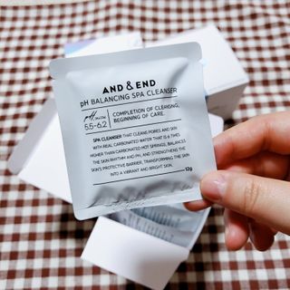 앤앤드 앤드앤엔드 pH 밸런싱 스파클렌저 — 5점을 준 리뷰어가 2021년 2월 올린 사용 사진