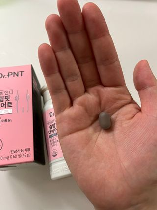 닥터피엔티 [Dr.PNT] 하루 2알로 건강한 다이어트! 한겨울에도 체지방만 쏙~ 슬림핏 다이어트 — 5점을 준 리뷰어가 2022년 8월 올린 사용 사진