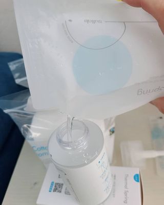 설랩수앤슈, 직접 만들어 쓰는 아기 물티슈 — 5점을 준 리뷰어가 2021년 11월 올린 사용 사진