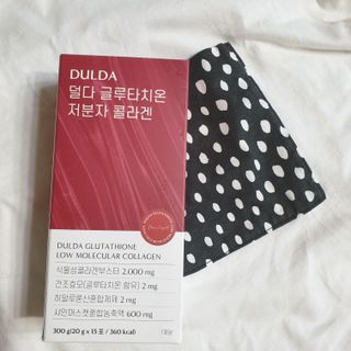 [덜다] 글루타치온 저분자 콜라겐 (20g x 15포) — 5점을 준 리뷰어가 2023년 8월 올린 사용 사진