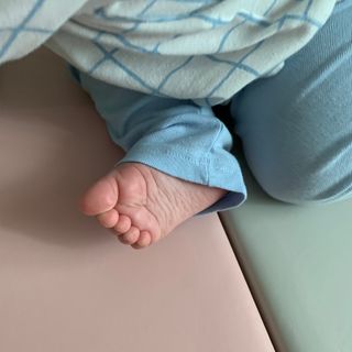 유비맘 궁디팡팡 내의/내복 상하세트 — 5점을 준 리뷰어가 2021년 3월 올린 사용 사진