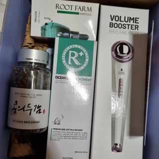 루토닉스 믿쓰박스 볼륨부스터 두피 홈케어 솔루션 — 4점을 준 리뷰어가 2021년 12월 올린 사용 사진