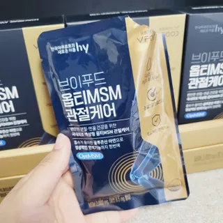[브이푸드] 옵티MSM 관절케어 (70ml x30포) — 5점을 준 리뷰어가 2022년 6월 올린 사용 사진
