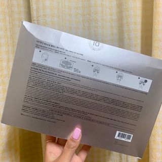 아이디플라코스메틱 아이디 페이스핏 플러스 패치 v2 — 5점을 준 리뷰어가 2021년 4월 올린 사용 사진