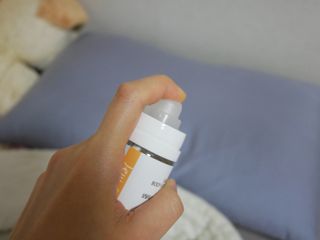 제주인디 삼달리 브리즈 바디&필로우 릴렉싱 미스트 제주 하귤 — 5점을 준 리뷰어가 2023년 2월 올린 사용 사진