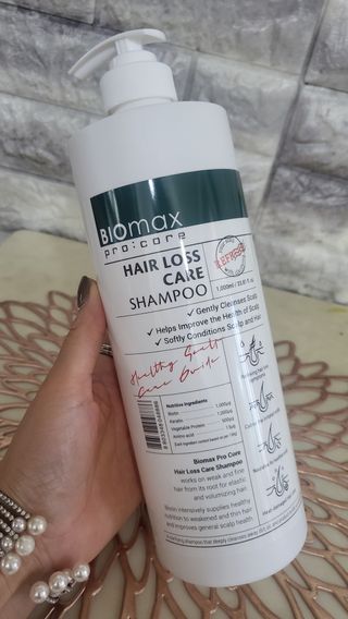 [바이오맥스] 프로코어 탈모완화샴푸 1000ml — 5점을 준 리뷰어가 2022년 8월 올린 사용 사진