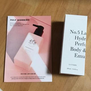 줄라이 모닝 _ JULY MORNING 줄라이모닝 하이드레이팅 퍼퓸드 바디앤핸드 에멀젼 — 3.5점을 준 리뷰어가 2021년 9월 올린 사용 사진