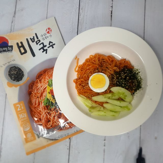 [한면원] 비빔국수 2인분 리뷰 사진