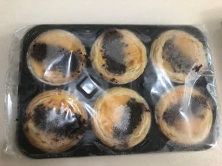디앙뜨 포르투갈 에그타르트 오리지널 맛+패션후르츠+초콜릿타르트 맛 중 택1 — 4.5점을 준 리뷰어가 2021년 8월 올린 사용 사진