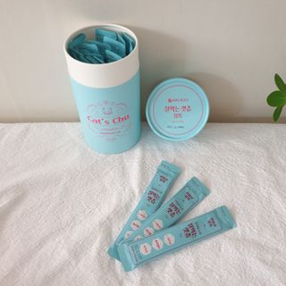 페페로니 잘 먹는 캣츄 - 원양선 참치 24개입 — 5점을 준 리뷰어가 2021년 7월 올린 사용 사진