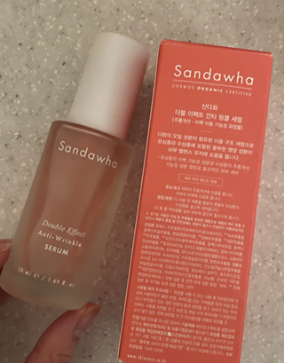 산다화 더블 이펙트 안티 링클 세럼 50ml — 4.5점을 준 리뷰어가 2023년 1월 올린 사용 사진