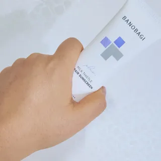 바노바기 코스메틱 바노바기 밀크씨슬 리페어 시카 선스크린 플러스 50ml — 4점을 준 리뷰어가 2023년 2월 올린 사용 사진