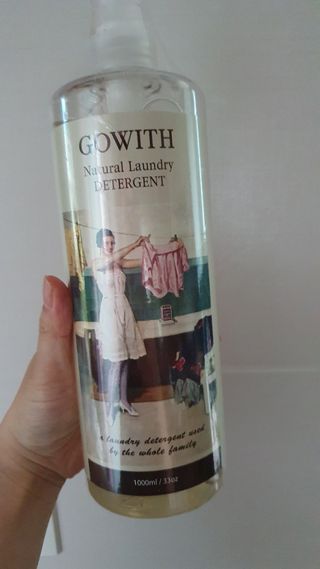 고위드올인원 세탁세제 1000ml — 5점을 준 리뷰어가 2021년 5월 올린 사용 사진