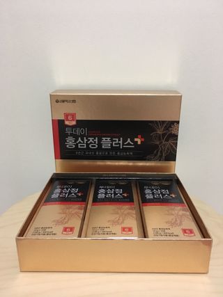 서울약사신협_투데이홍삼정플러스스틱_10g x 30포 — 5점을 준 리뷰어가 2021년 2월 올린 사용 사진