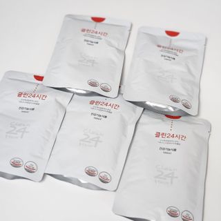 클린24시간 1BOX(5포) + 전용보틀(500ml) — 4점을 준 리뷰어가 2022년 9월 올린 사용 사진