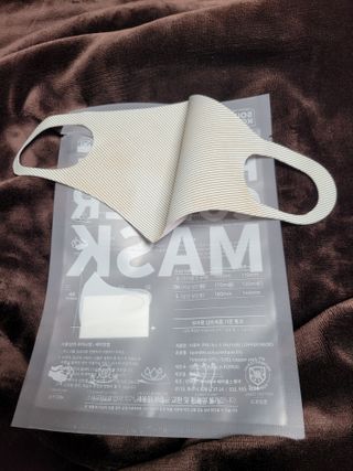 [에이블밤부] 리퓨어 쿠퍼 마스크 10color — 4점을 준 리뷰어가 2021년 1월 올린 사용 사진