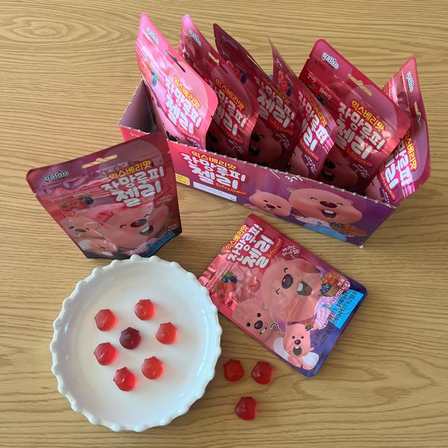 [팔도] 잔망루피젤리 믹스베리맛 42g 8개 리뷰 사진