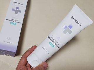바노바기 코스메틱 바노바기 밀크씨슬 리페어 시카 폼 클렌저 플러스 120ml + 퀵 마스크 플러스 30매 — 5점을 준 리뷰어가 2023년 9월 올린 사용 사진
