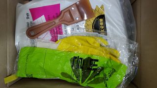 [신흥산업] 붙이는 벽돌 황토 파벽돌 230mm 45장,  욕실 인테리어 실내장식 셀프인테리어 — 5점을 준 리뷰어가 2023년 5월 올린 사용 사진