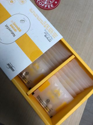 네이처셋 멀티비타민 종합비타민팩 1개월분 — 5점을 준 리뷰어가 2021년 6월 올린 사용 사진