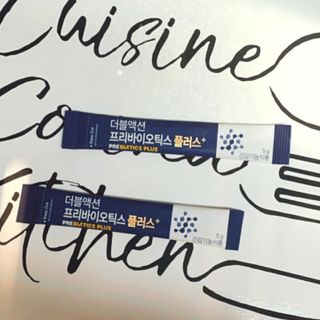 메이준뉴트리 더블액션 프리바이오틱스 플러스+ — 5점을 준 리뷰어가 2021년 5월 올린 사용 사진