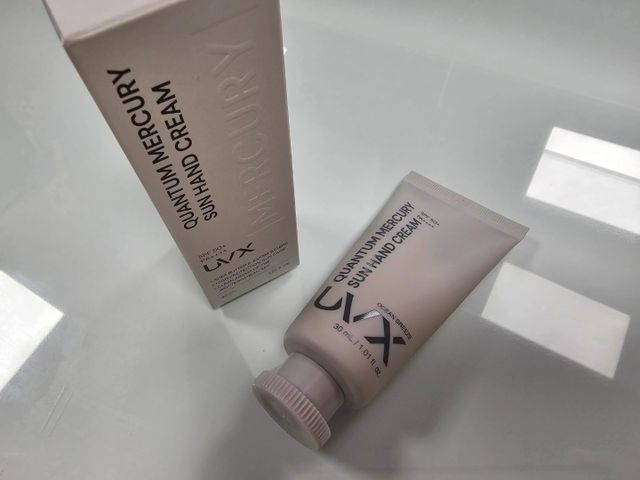 UVX 퀀텀 머큐리 선 핸드크림 리뷰 사진