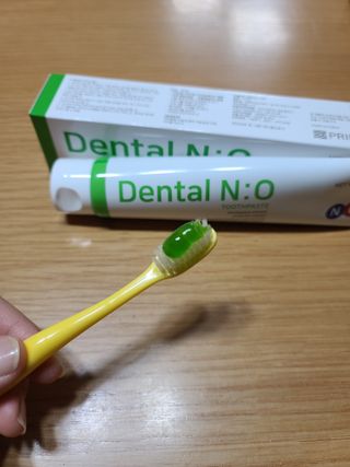 프리마인 유해균 뿐만 아니라 유익균까지 씻어내는 치약은 그만, 건강한 구강환경을 만드는 덴탈엔오 — 5점을 준 리뷰어가 2022년 11월 올린 사용 사진
