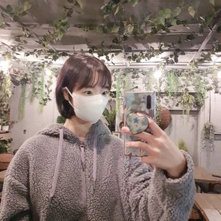 [푸름웰니스] KF94 비움 마스크 - 화이트 — 5점을 준 리뷰어가 2021년 3월 올린 사용 사진