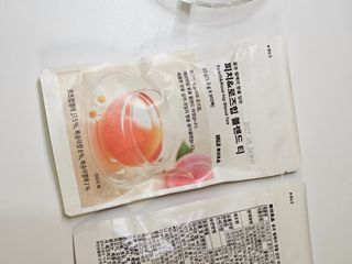 프리 [무인양품] 꽃과 열매의 향을 담은 피치&로즈힙 블렌드 티 — 5점을 준 리뷰어가 2025년 8월 올린 사용 사진