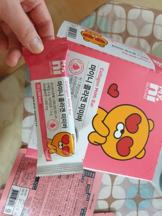 일동제약 마이니 마이니 늘씬날씬 콜라겐 세트 — 5점을 준 리뷰어가 2021년 3월 올린 사용 사진