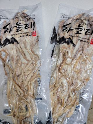 [오늘바스켓] 용대리 손질하늘태 130g — 5점을 준 리뷰어가 2021년 5월 올린 사용 사진