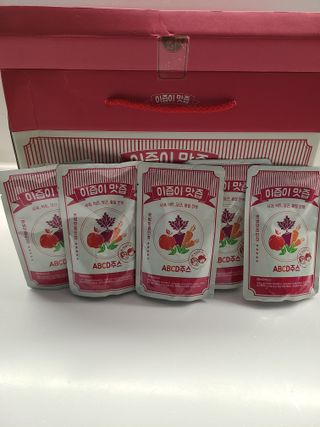 본황칠 이즙이 맛즙 ABC주스 30EA — 4점을 준 리뷰어가 2022년 7월 올린 사용 사진