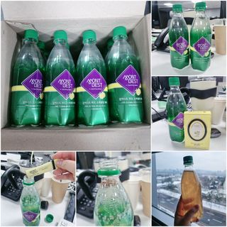 몽베스트 Montbest with Sparkling water Lemon OR Lime 20병(랜덤) — 5점을 준 리뷰어가 2023년 1월 올린 사용 사진